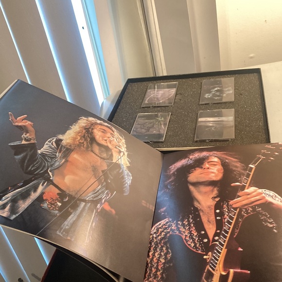 Vintage Led Zepplin 4 Cassette Box With Booklet - Picture 6 of 8